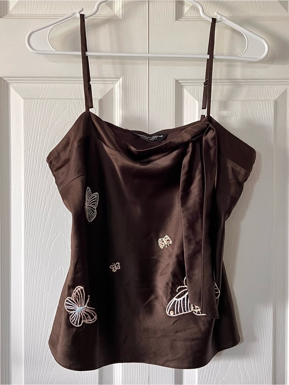 Dorothy Perkins Silk Butterfly Cami
